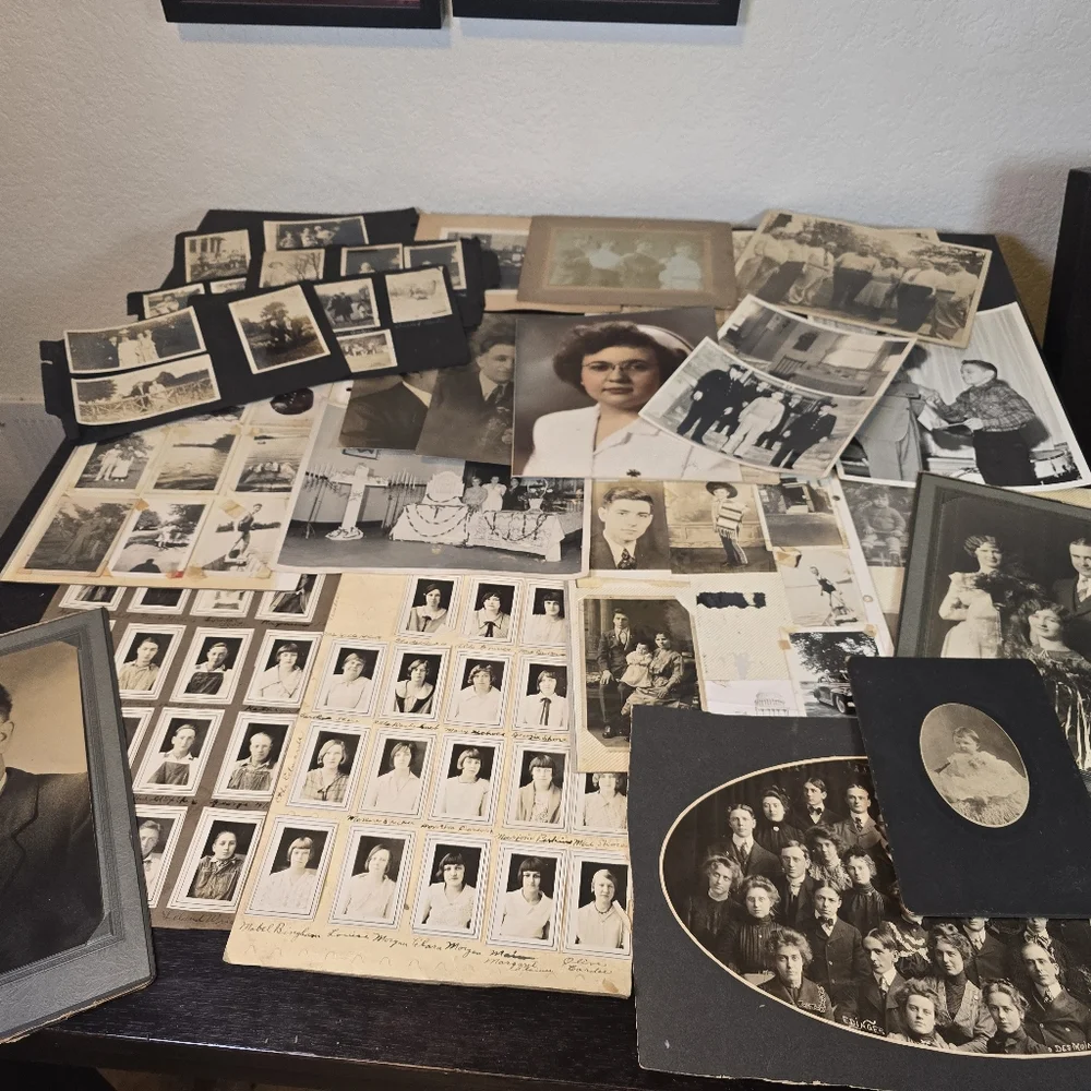 Vintage Black and White Photograph Collection